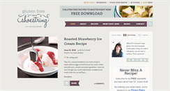 Desktop Screenshot of glutenfreeonashoestring.com